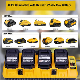 zyystarttogo four-port charger with LED indicators displaying charge status